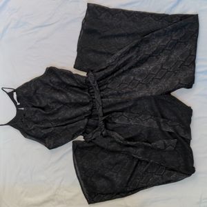 Lush Black Jumpsuit